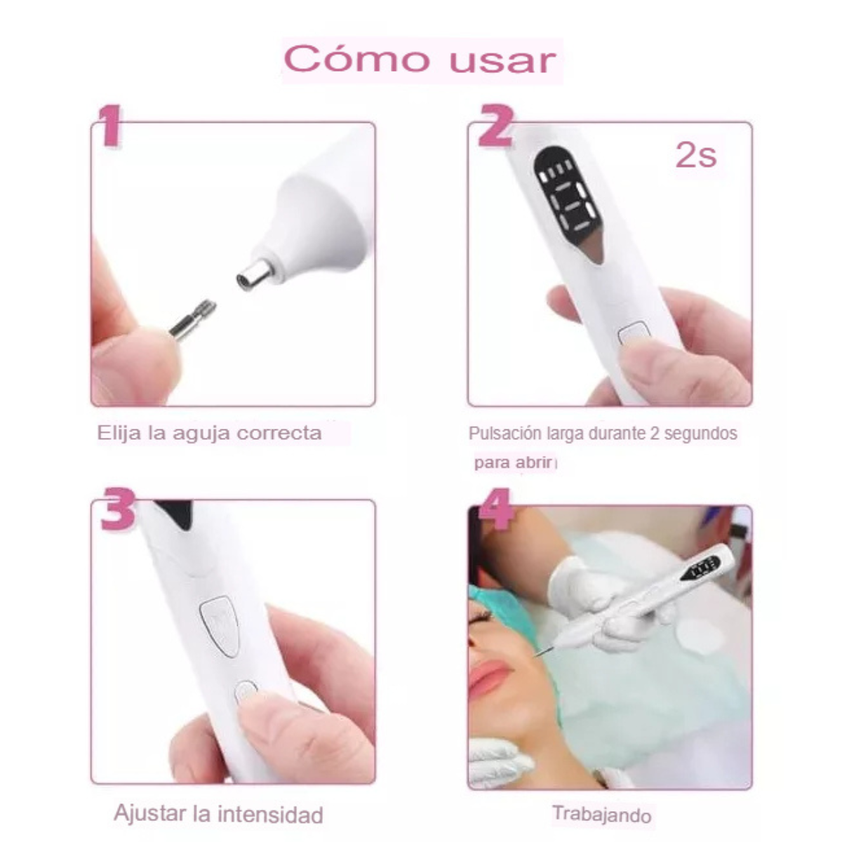 Lápiz láser de plasma para dermocosmética