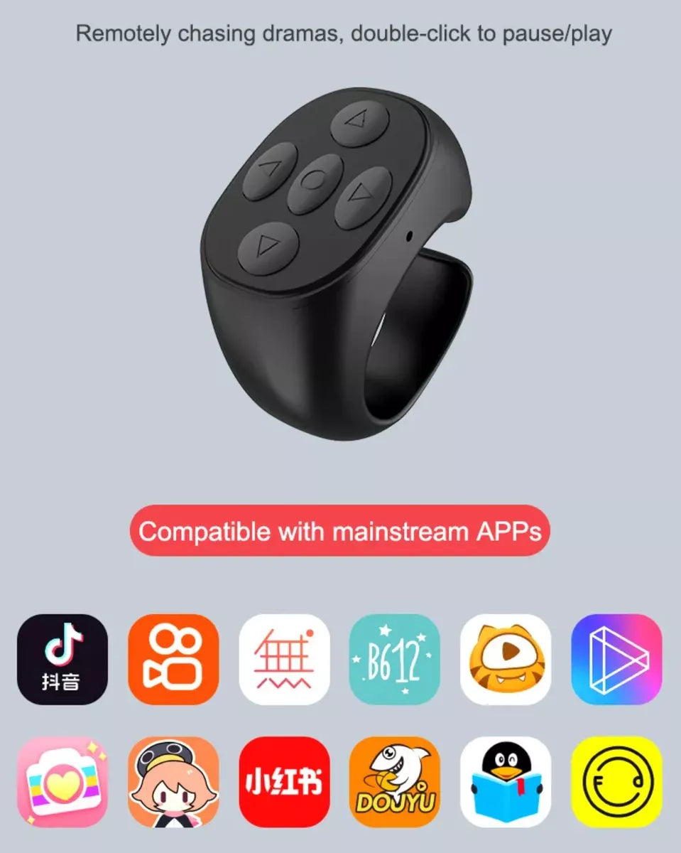 Anillo Tiktok Instagram Bluetooh Control