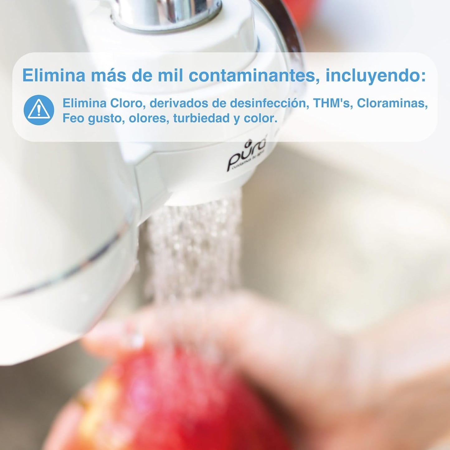 Filtro purificador agua potable