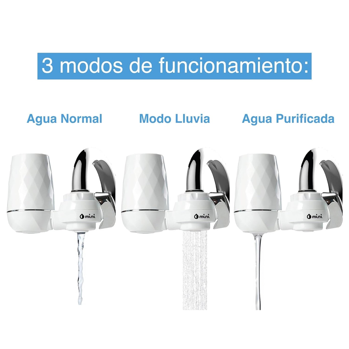 Filtro purificador agua potable