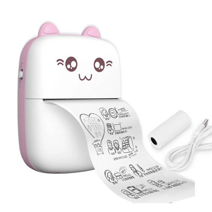 Mini impresora portatil gatito