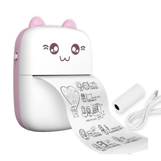 Mini impresora portatil gatito