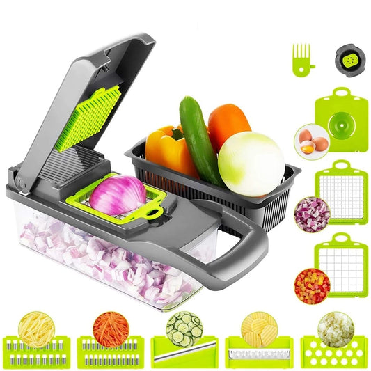 Picador Cortador Verduras Nicer 14 En 1