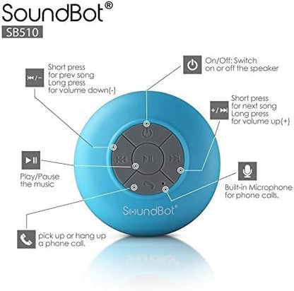 Aquabeat parlante Bluetooth para ducha