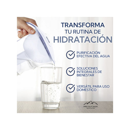 Jarra purificadora Bianca Home azul 2.4L